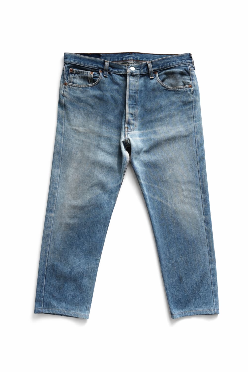 90s 리바이스 501 워싱 데님 34" MADE IN USA 상품이미지1