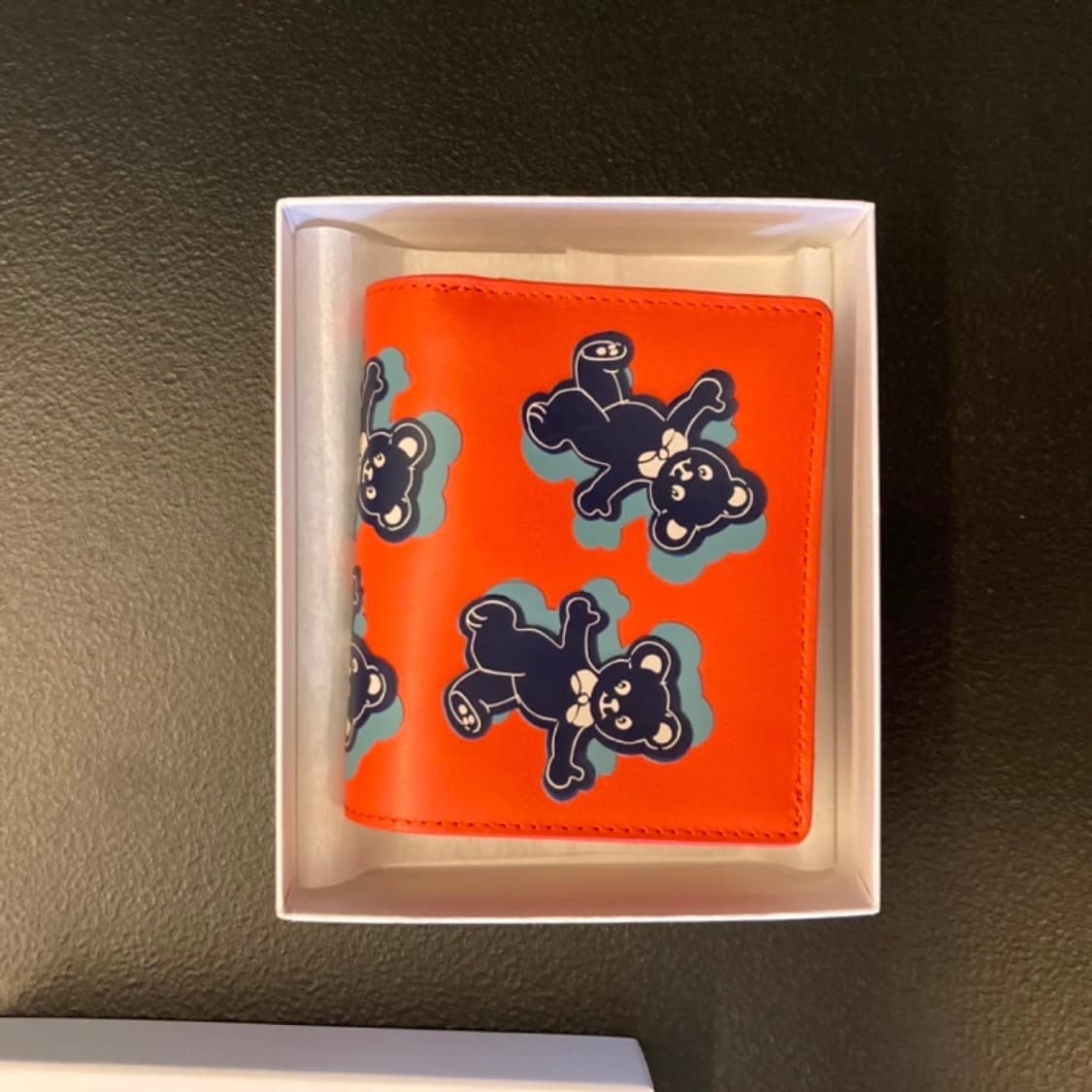 [새상품] 비비안웨스트우드 해피베어 레드 반지갑 상품이미지5