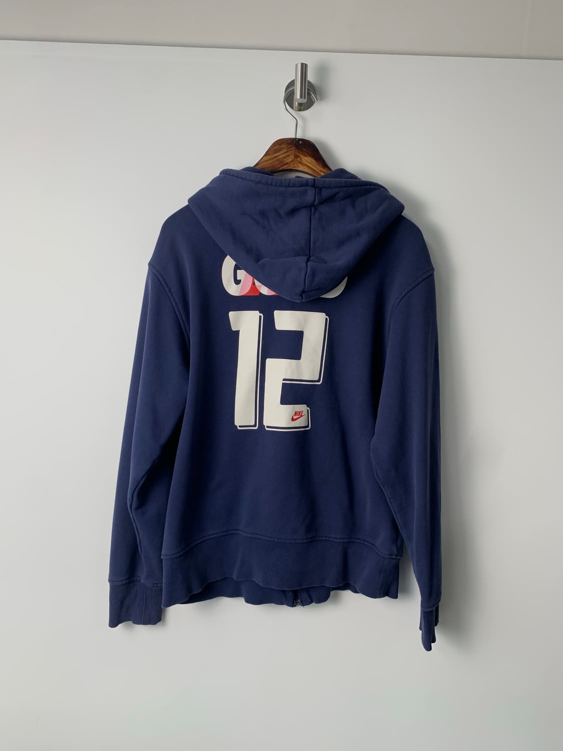 나이키 백로고 네이비 후드집업 상품이미지4