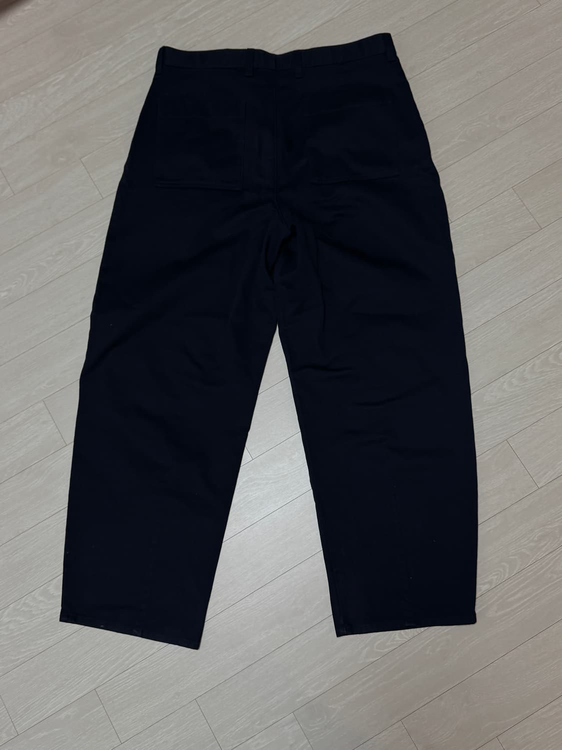 유니클로 베럴팬츠 네이비 L 상품이미지3