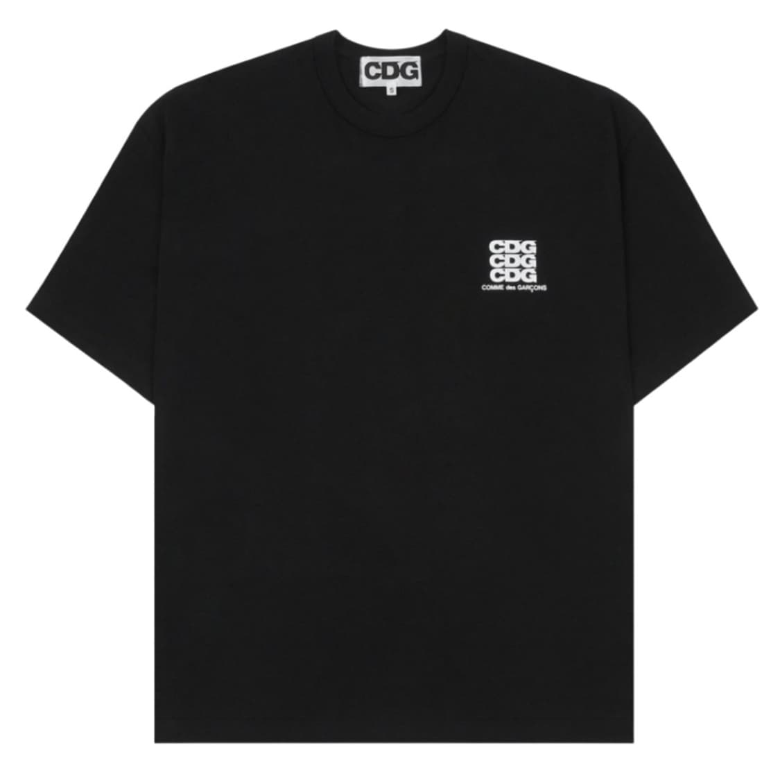 CDG Oversized T-Shirt Black 상품이미지1