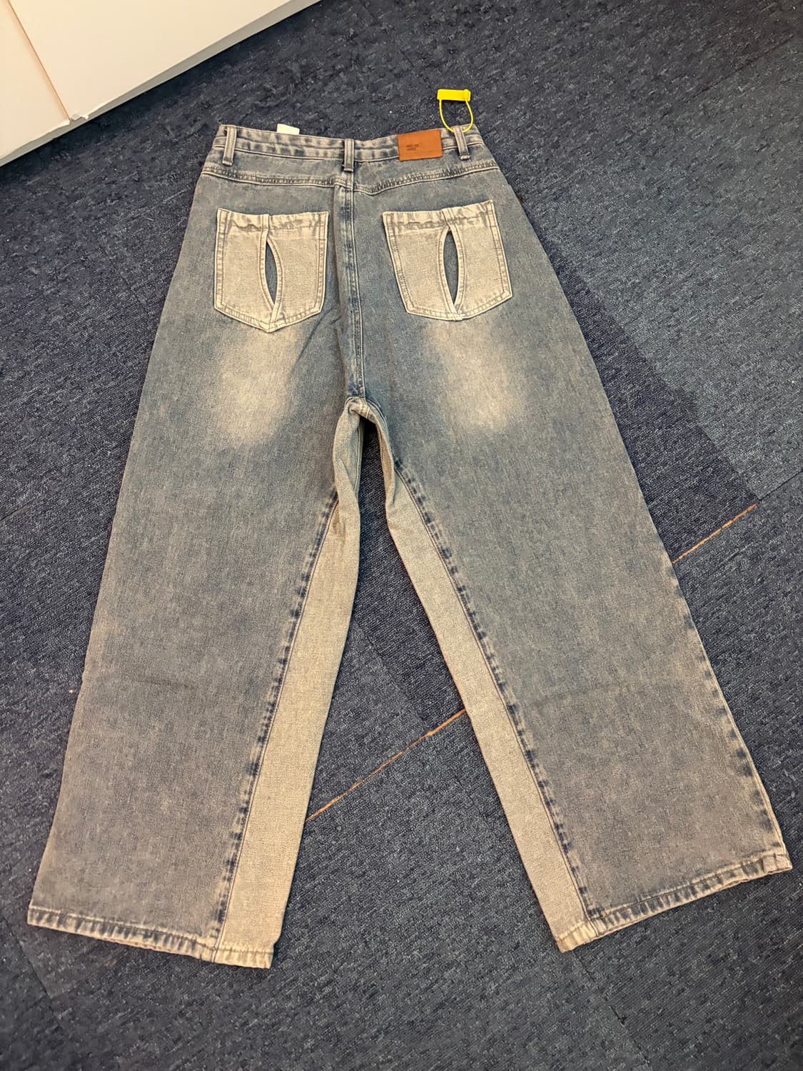 크라잉센터 와이드 데님팬츠 상품이미지3