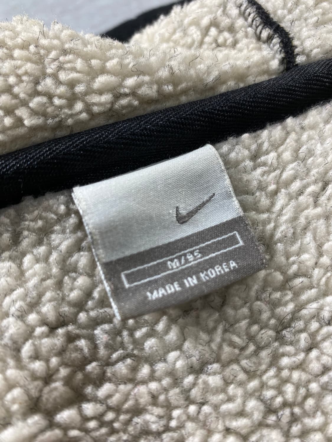 [95] 00s Nike 나이키 올드스쿨 플리스 후드집업 자켓 상품이미지6