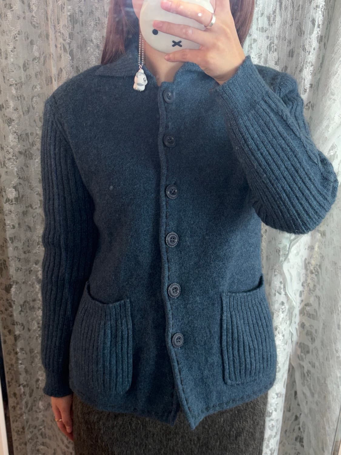 Blue stitch 가디건 상품이미지2