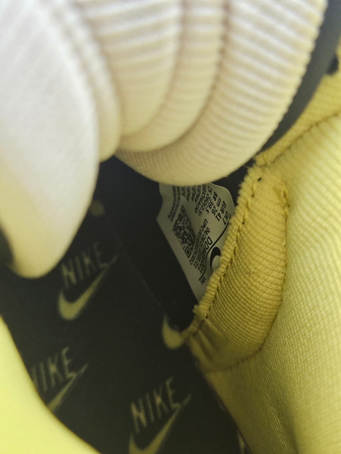 나이키 덩크하이 SP 옐로우애시드워시 스니커즈 (260MM)/ 10785 상품이미지7