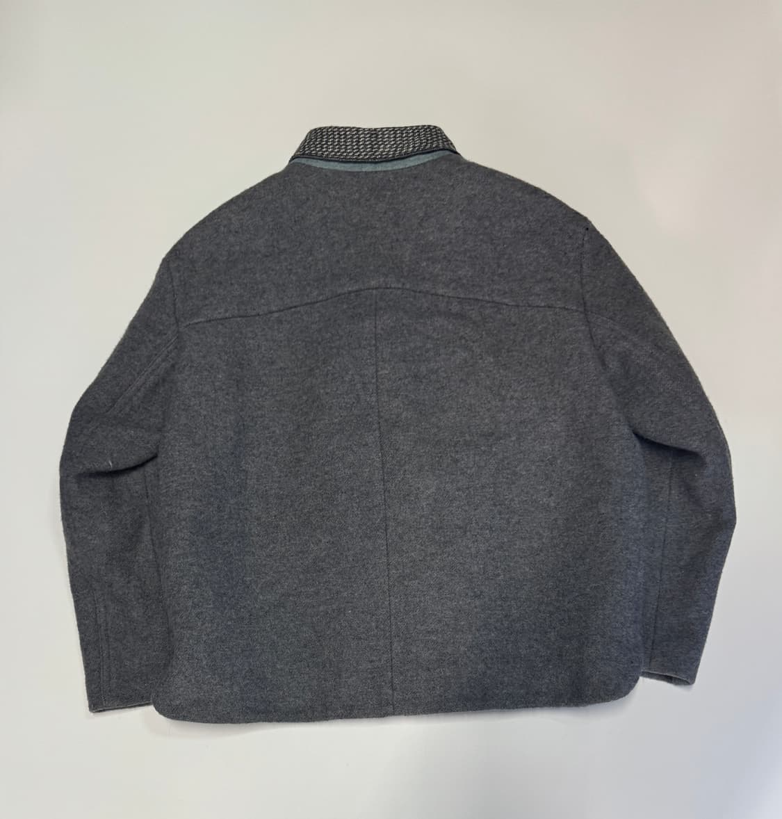 여성 한섬 SJSJ 캐시미어 혼용 패턴 집업 자켓 상품이미지2