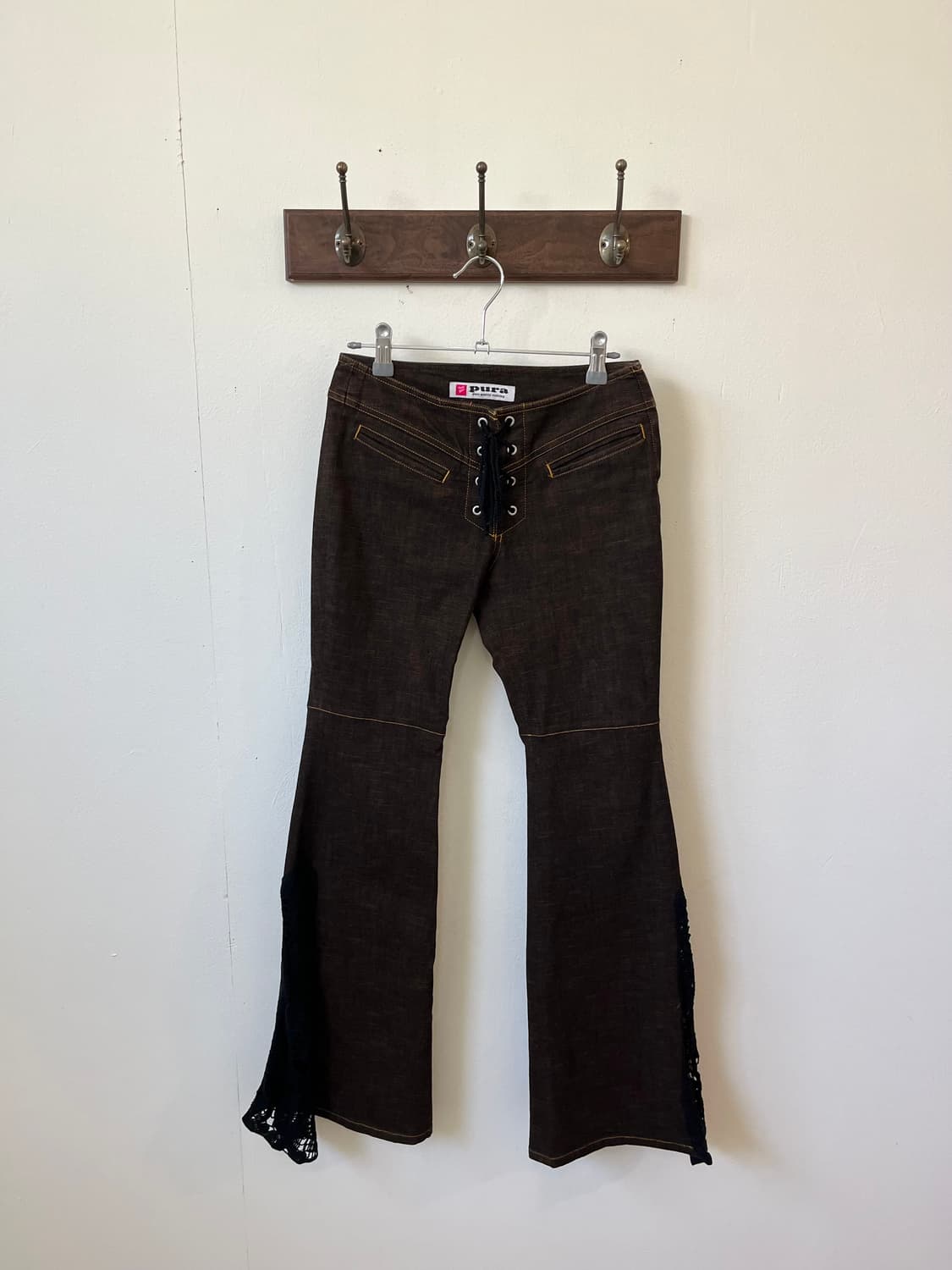 Pura 레이어드 데님 팬츠 상품이미지2