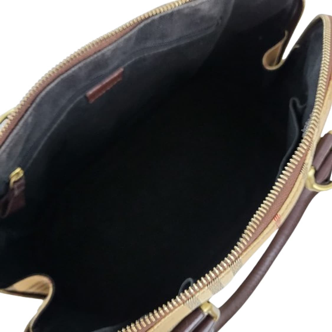 정품 버버리 헤이마켓 체크 토트백 상품이미지9