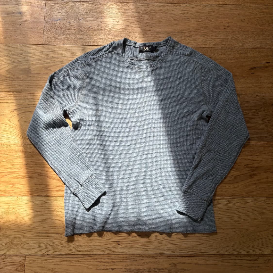 더블알엘 와플 크루넥 상품이미지1