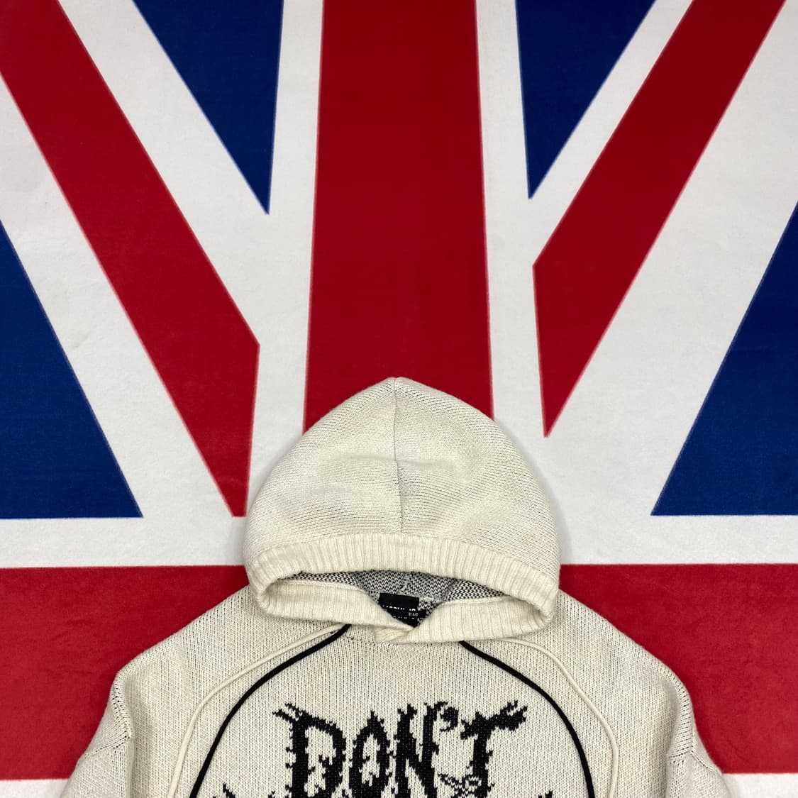 아조바이조 니트 후드티 M 실측 L  상품이미지2