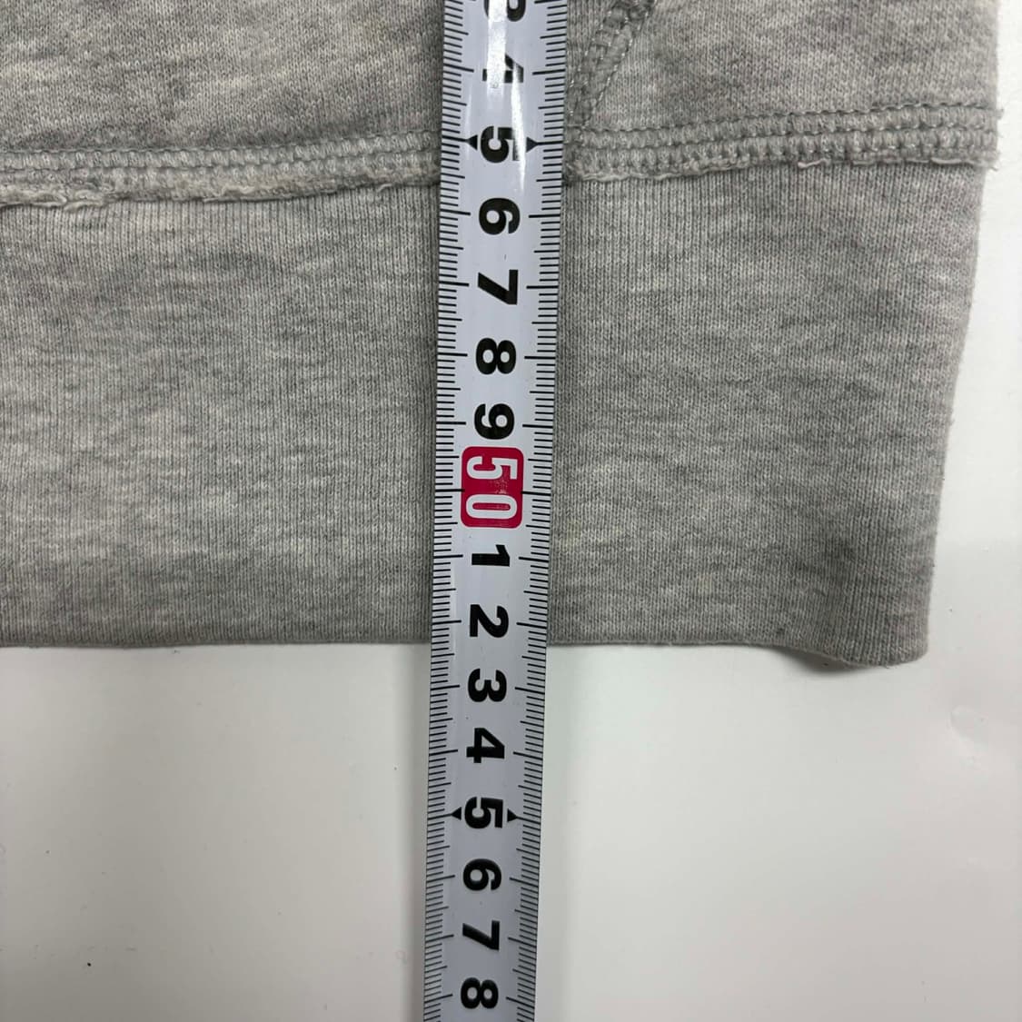 아베크롬비 y2k 여리핏 올드스쿨 그레이 후드집업 희귀져지 상품이미지6