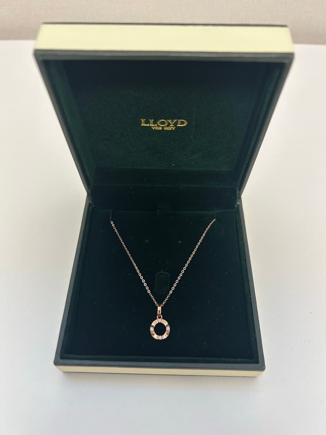 로이드 로즈골드 14k 목걸이 상품이미지1