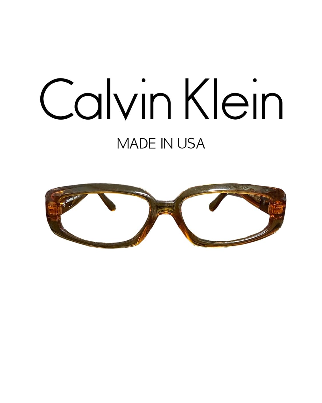 Calvin Klein (켈빈 클라인) Made in USA glass  상품이미지1