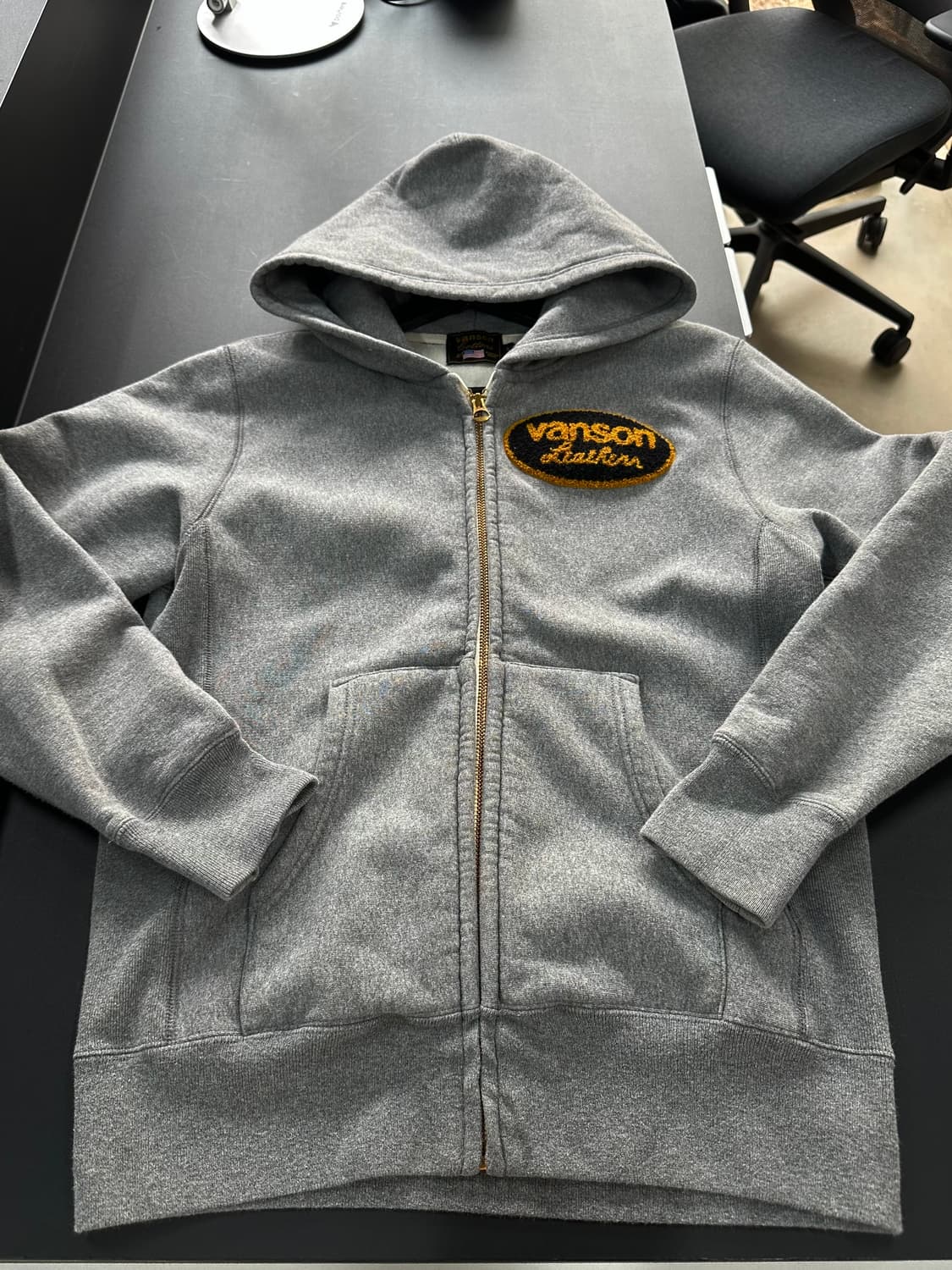 벤슨 스타성조기 플러피로고 파커 후드집업 상품이미지7