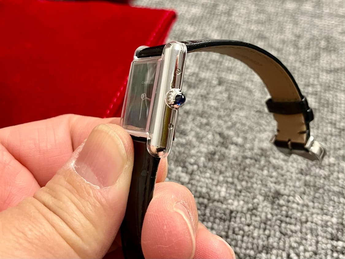 까르띠에 탱크 스몰 머스트블랙 풀박스 상품이미지3