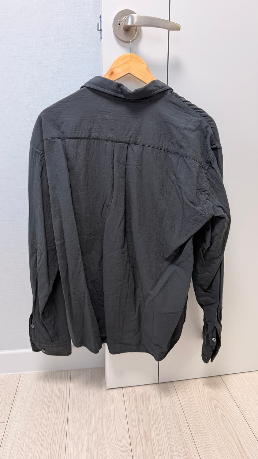 브랜디드 PINTER CROP GAUZE SHIRT [GRAPHITE] 상품이미지5