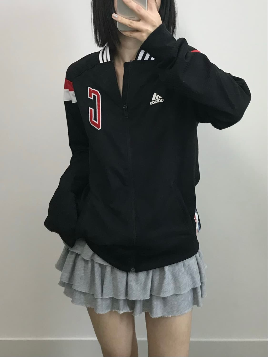 아디다스 NBA 시카고불스 블랙 트랙 져지 상품이미지1