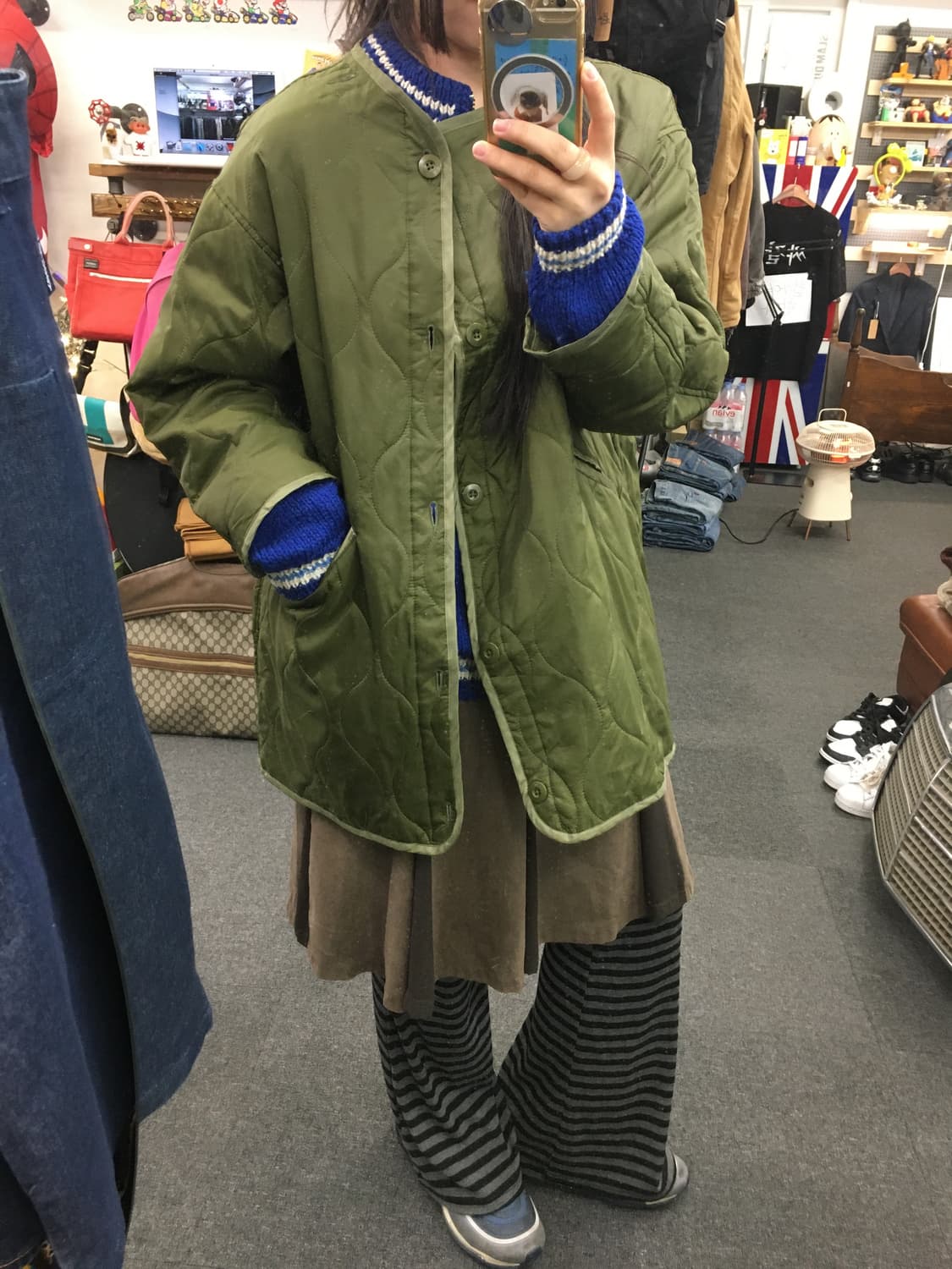 Freak's store 프릭스 스토어 퀼팅자켓 상품이미지8