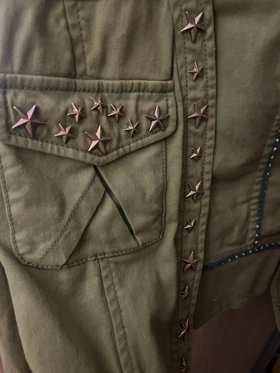 에고이스트 별 스터드 자켓 상품이미지4