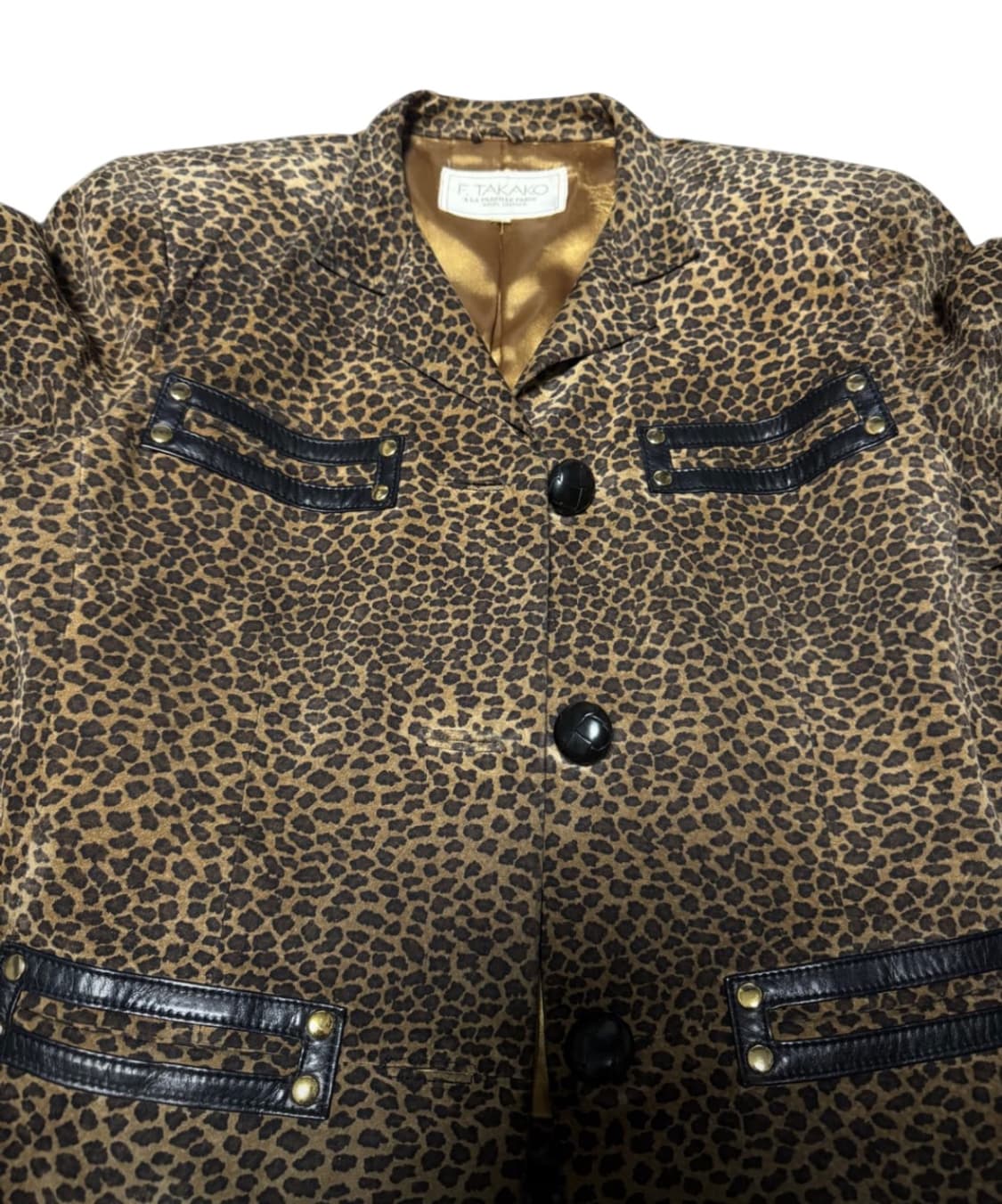 Leopard Tweed Jacket 상품이미지2