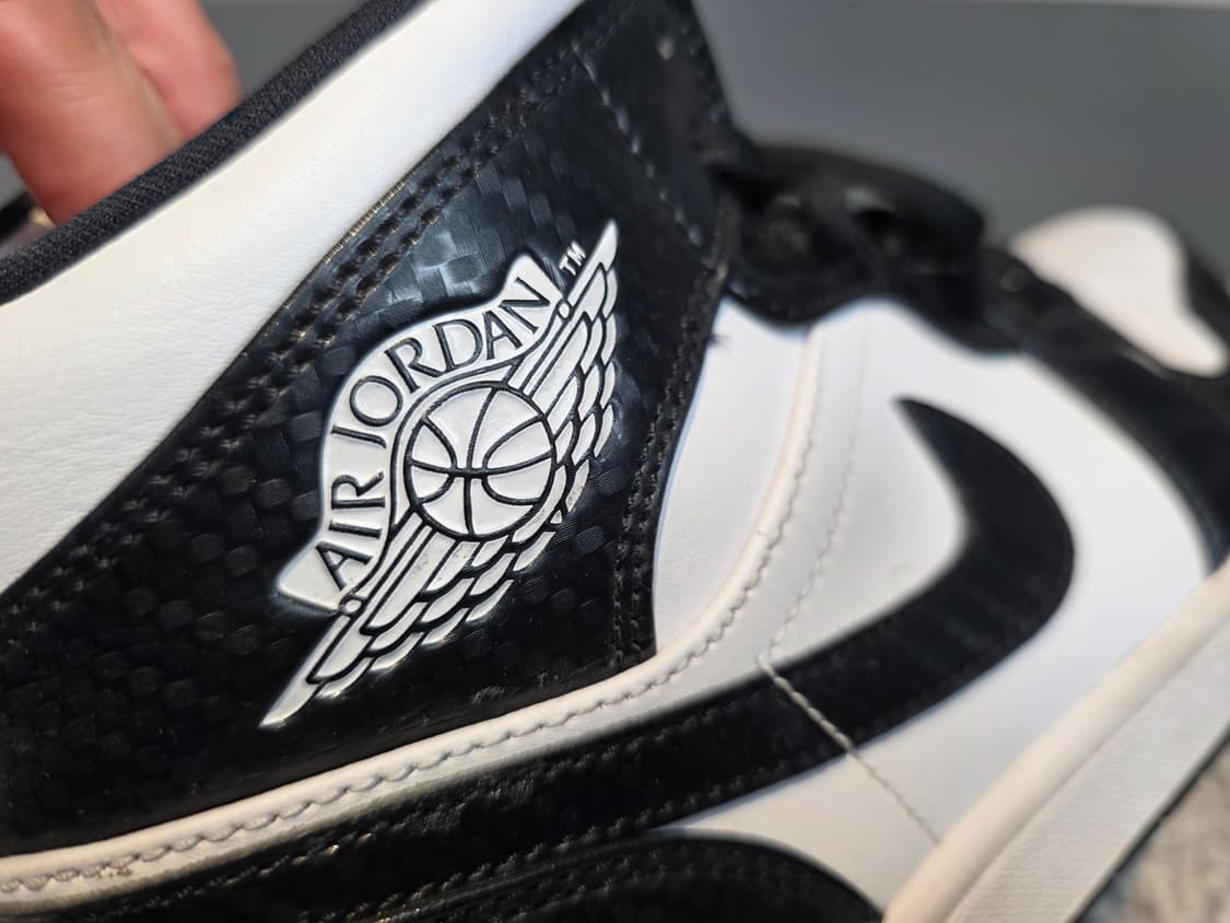 나이키 X 스투시 에어 포스 1 미드 블랙 화이트 270 상품이미지7