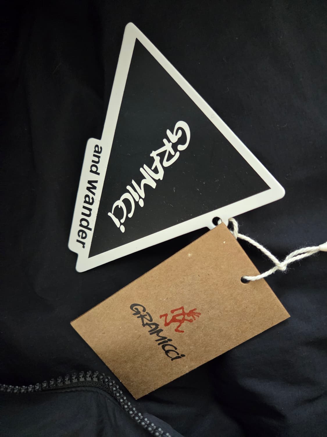 앤드 원더 x 그라미치 다운 베스트 블랙 S 상품이미지5