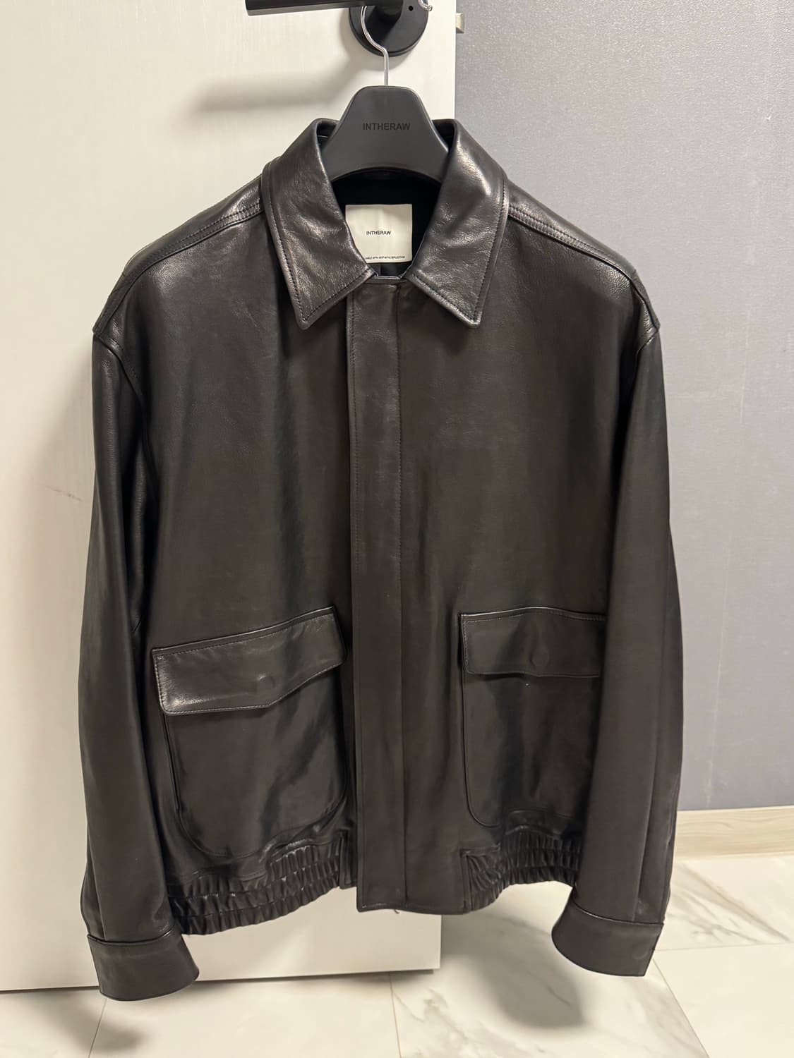 인더로우 a2 가죽자켓 3사이즈 상품이미지1