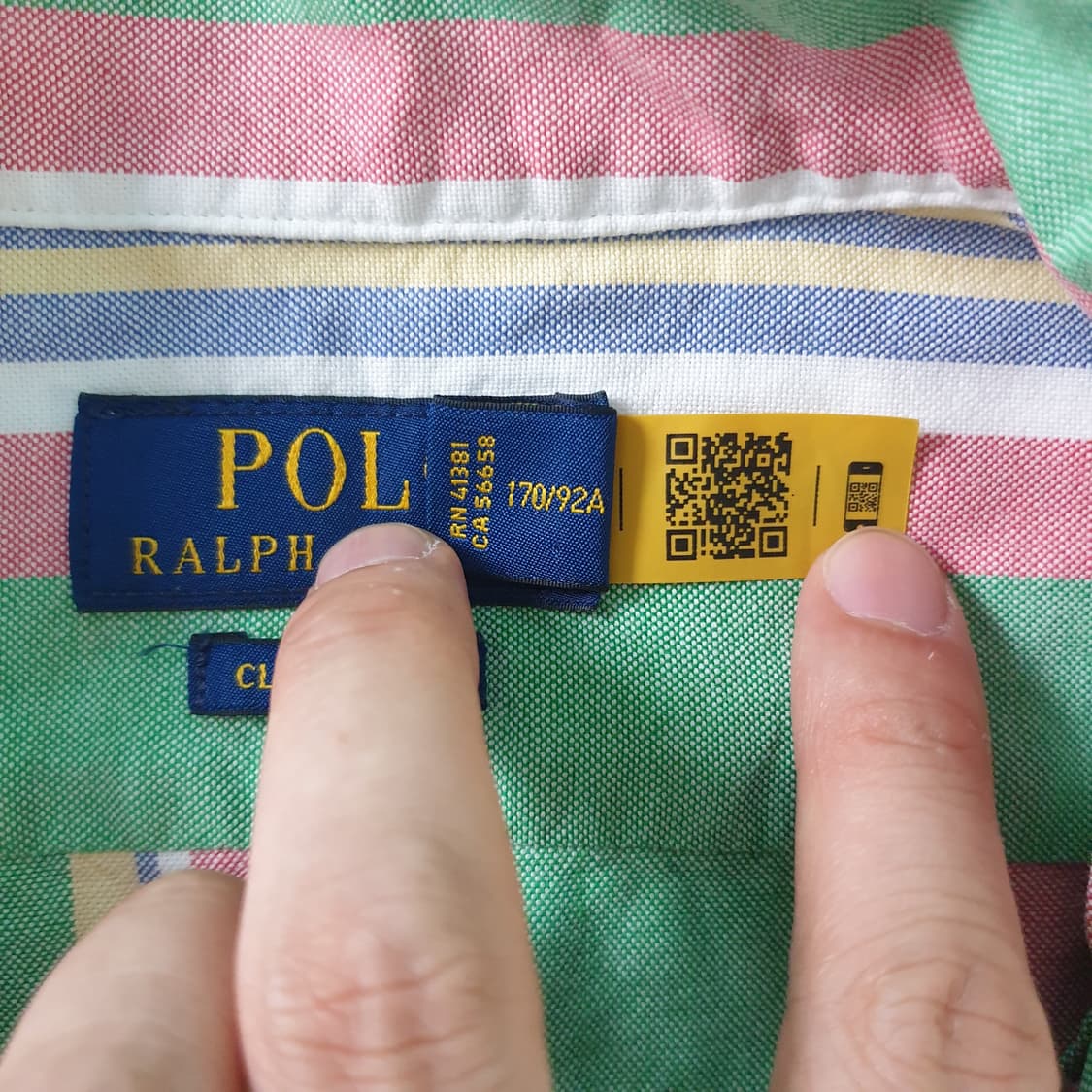 [무료배송] POLO RALPH LAUREN 스트라이프 반팔 셔츠 상품이미지4