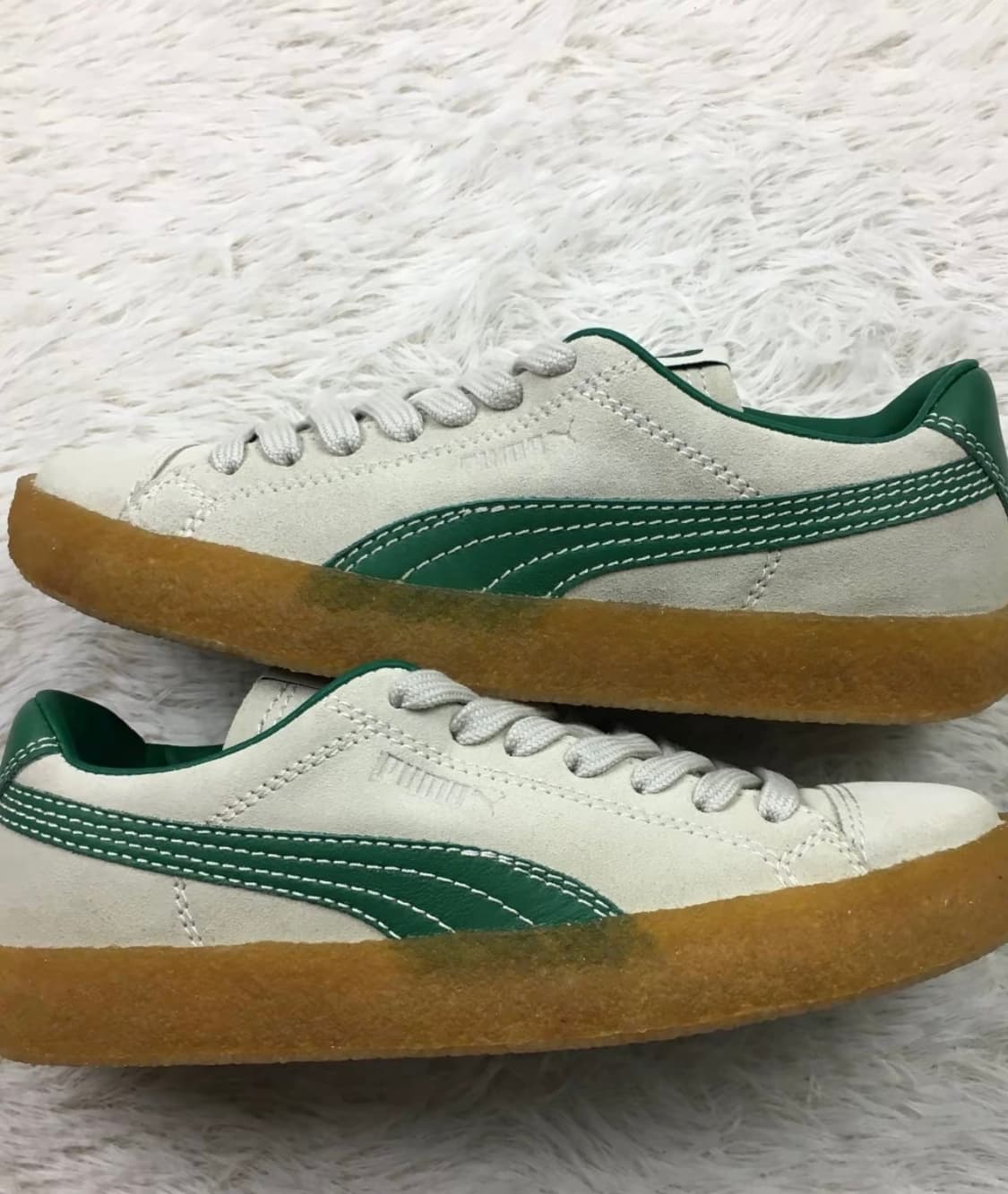 푸마 x 아미 스웨이드 크레페 프리스틴 상품이미지2