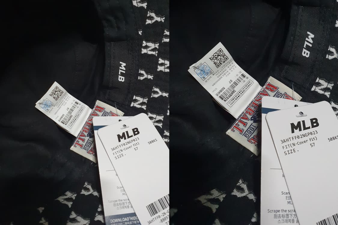 블랙 크림베이지 레터링 벙거지 모자 버킷햇 상품이미지7