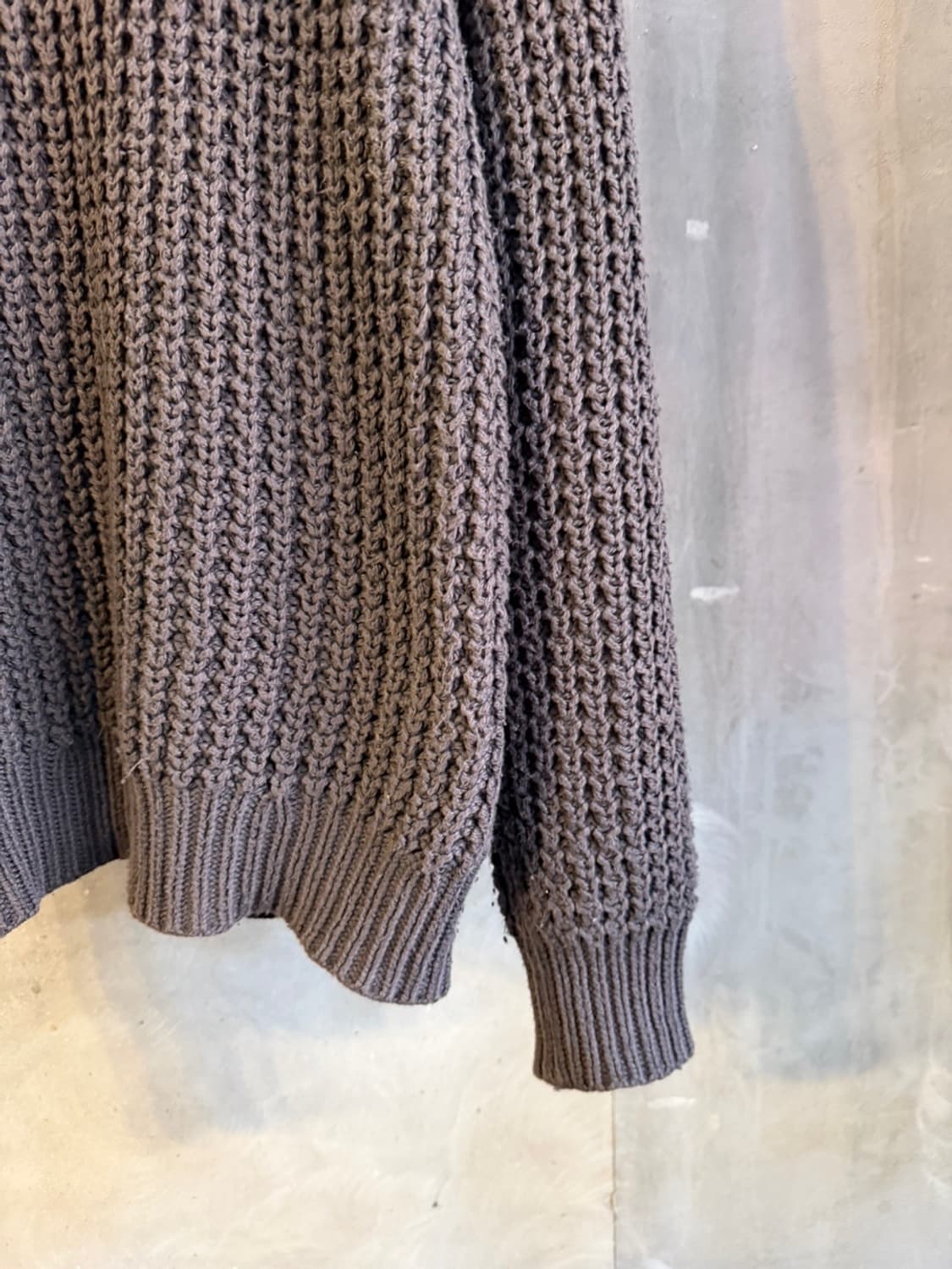 올세인츠 와플 니트 100 상품이미지6