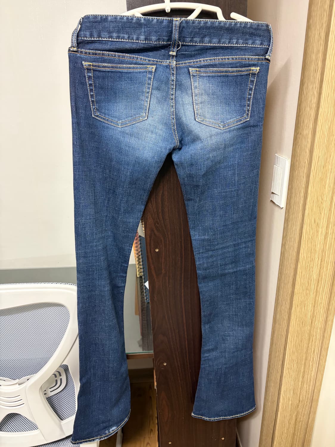 여자 로우라이즈 청바지 상품이미지2