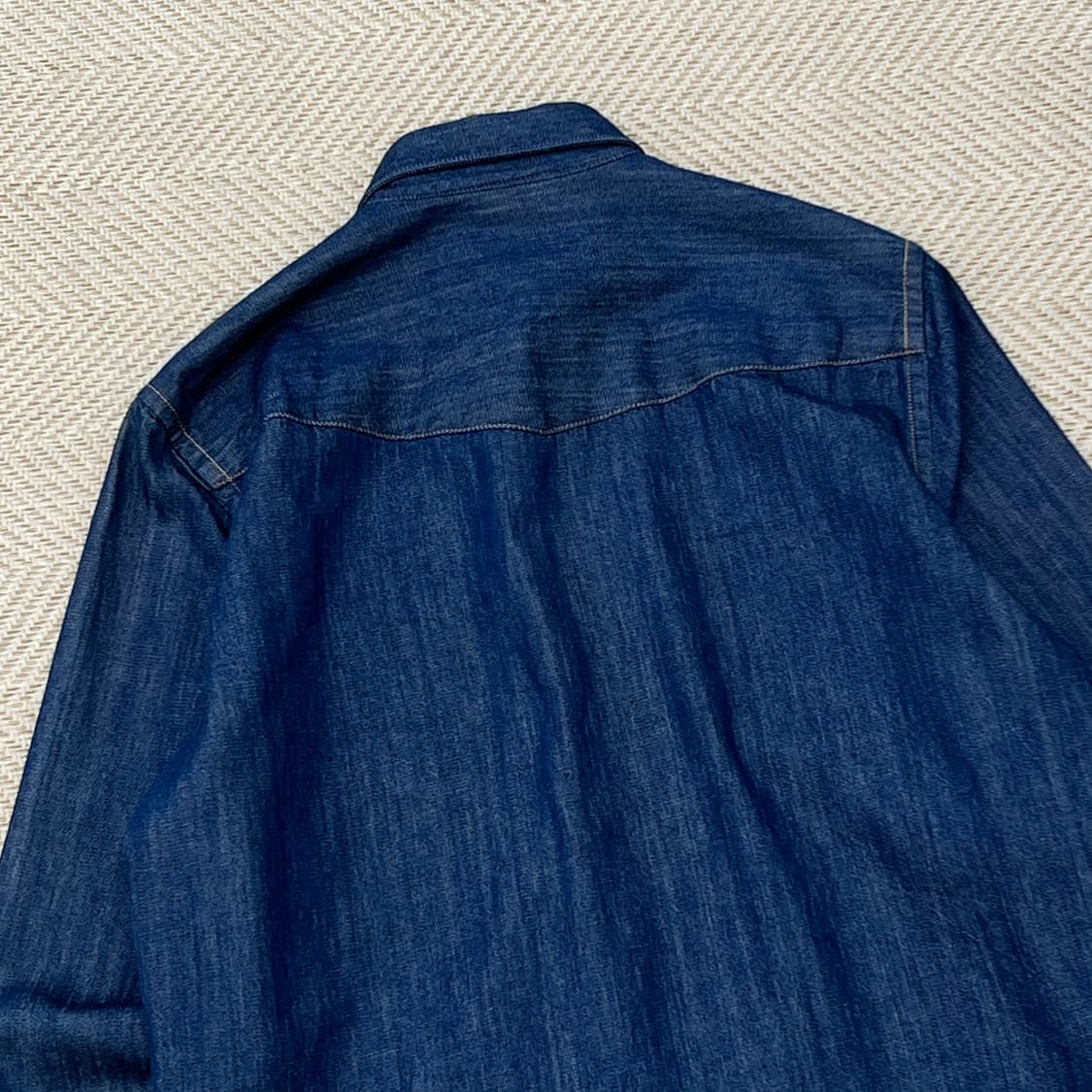 라코스테 로고 데님셔츠 r3023 상품이미지5