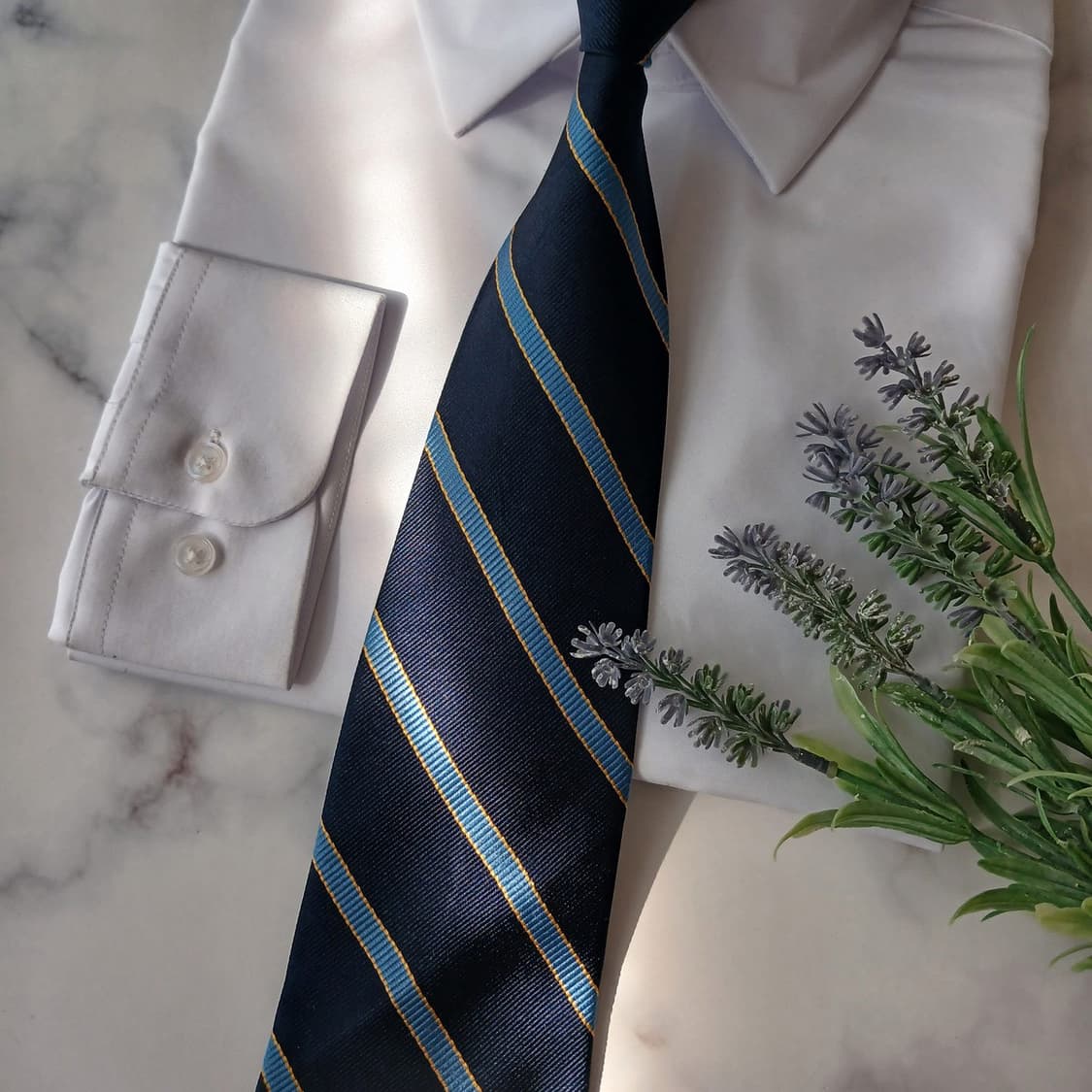 브룩스브라더스 실크 스트라이프 넥타이 9.6cm 새제품 A18979
 상품이미지5