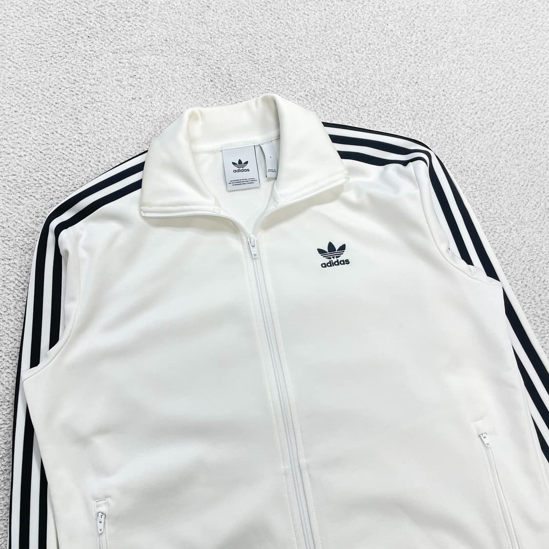 아디다스 베켄바우어 트랙탑 져지 화이트 블랙 상품이미지2