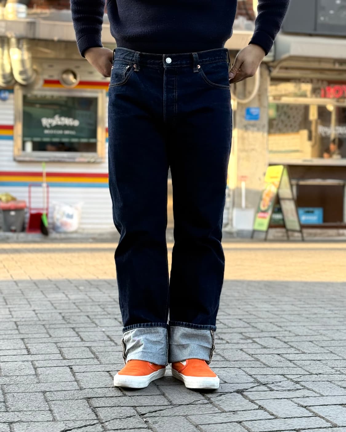 00‘s 리바이스 501 스트레이트핏 데님 팬츠 36 상품이미지8