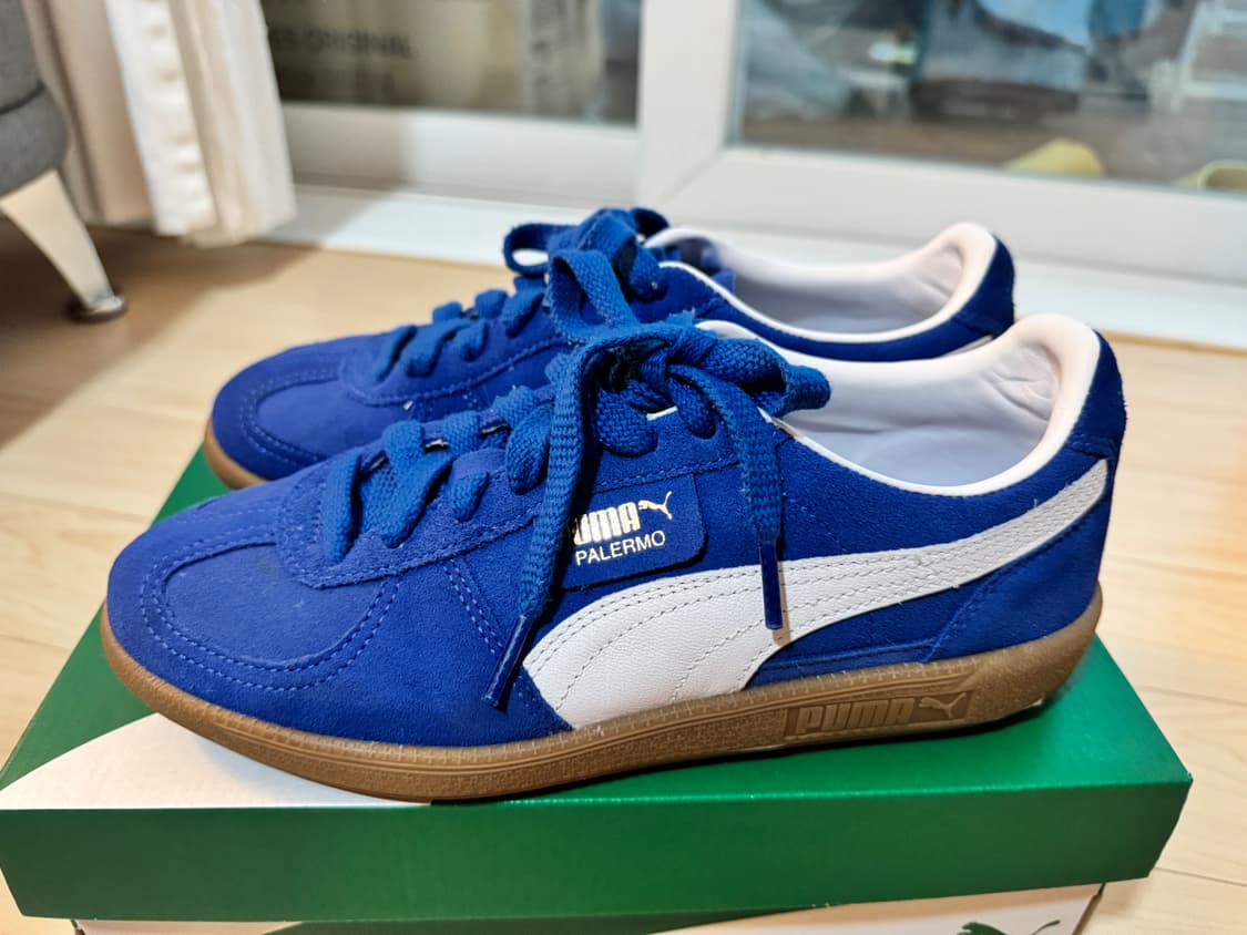 푸마 팔레르모 코발트 글레이즈 화이트 상품이미지2