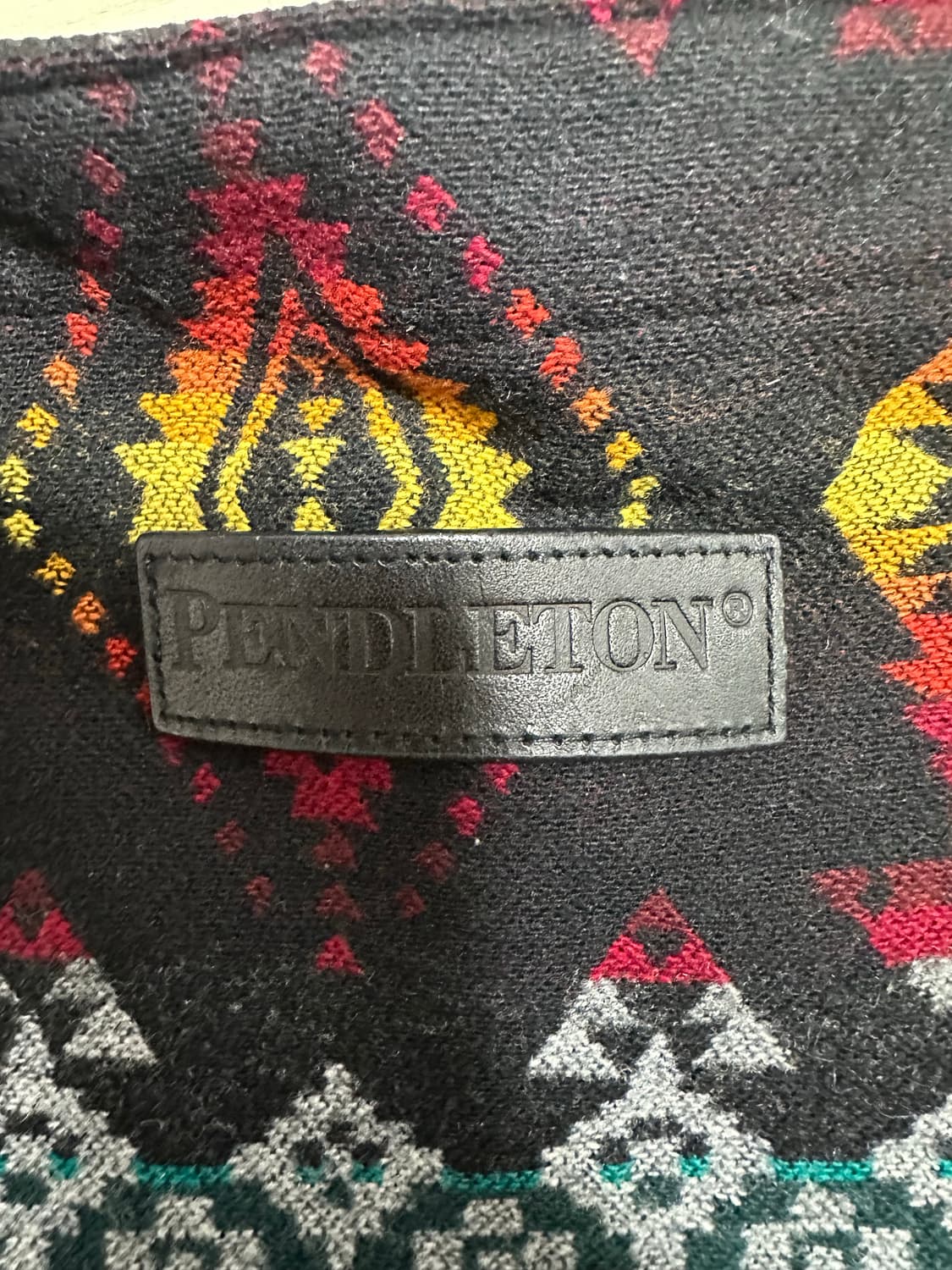 Pendleton 펜들턴 울 자카드 토트백 (네이티브 패턴) 상품이미지2