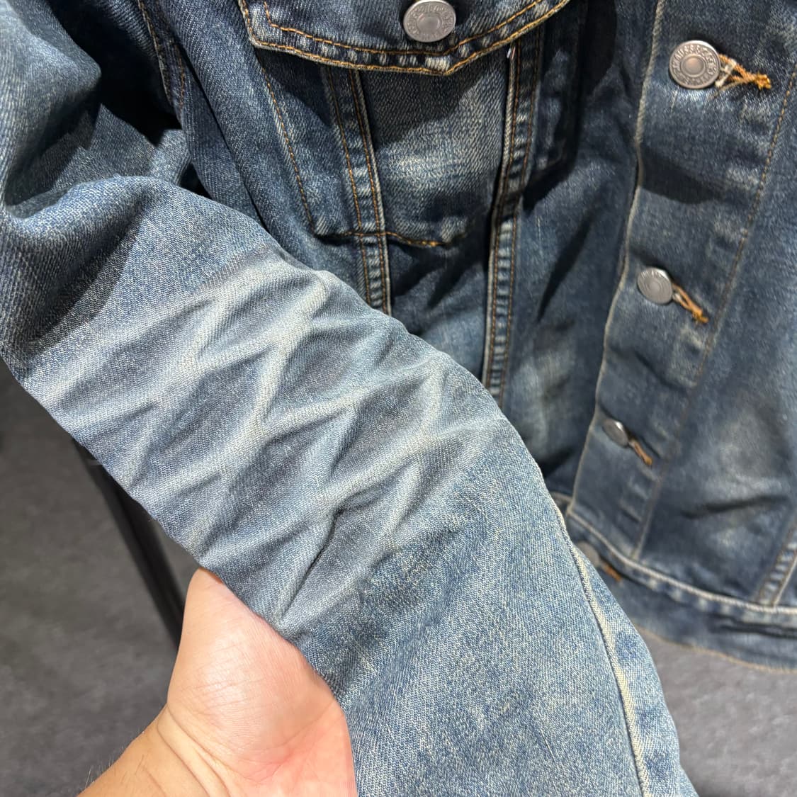 리바이스 데님 워싱 자켓 상품이미지6