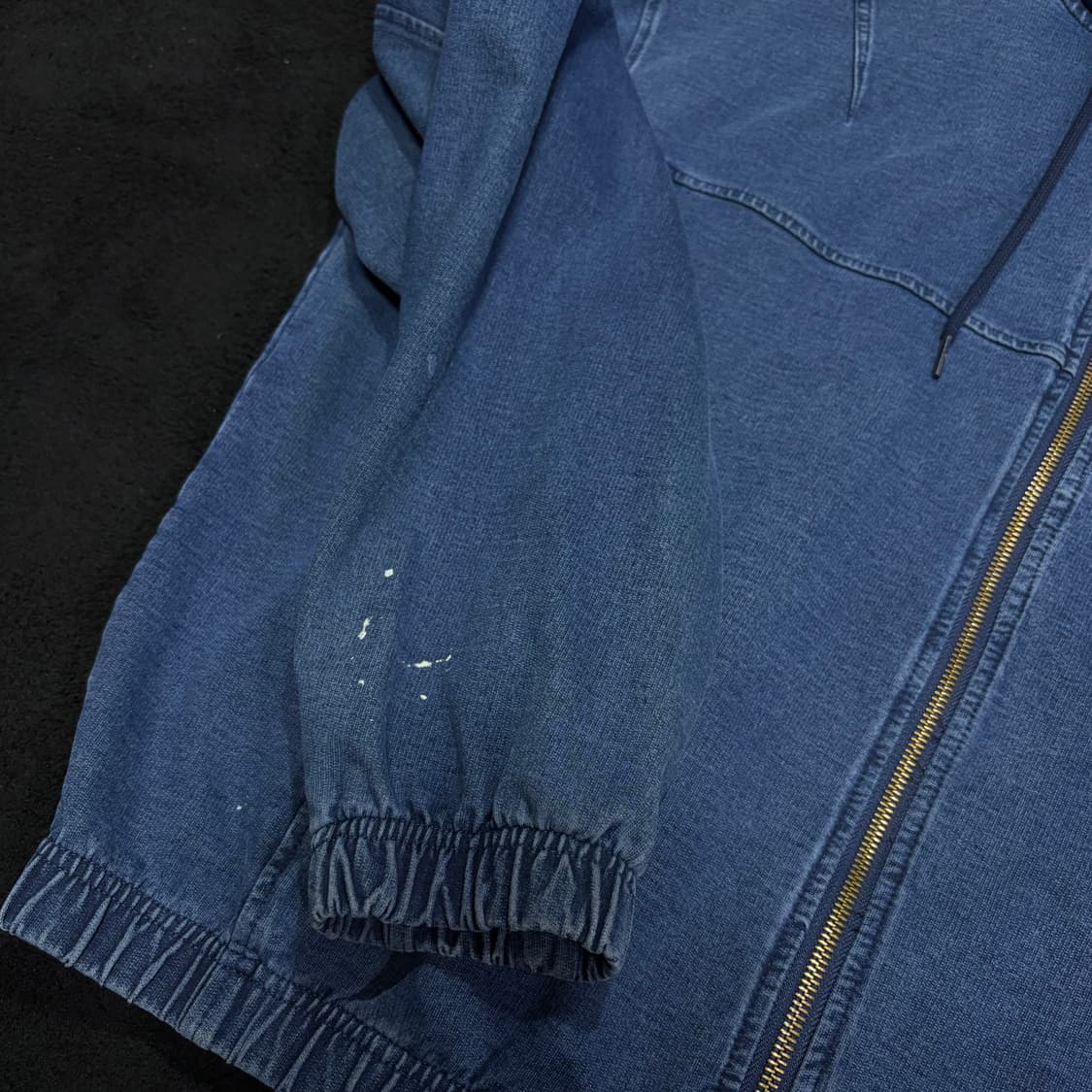 M 라퍼지스토어 진청 데님 후드집업 상품이미지3