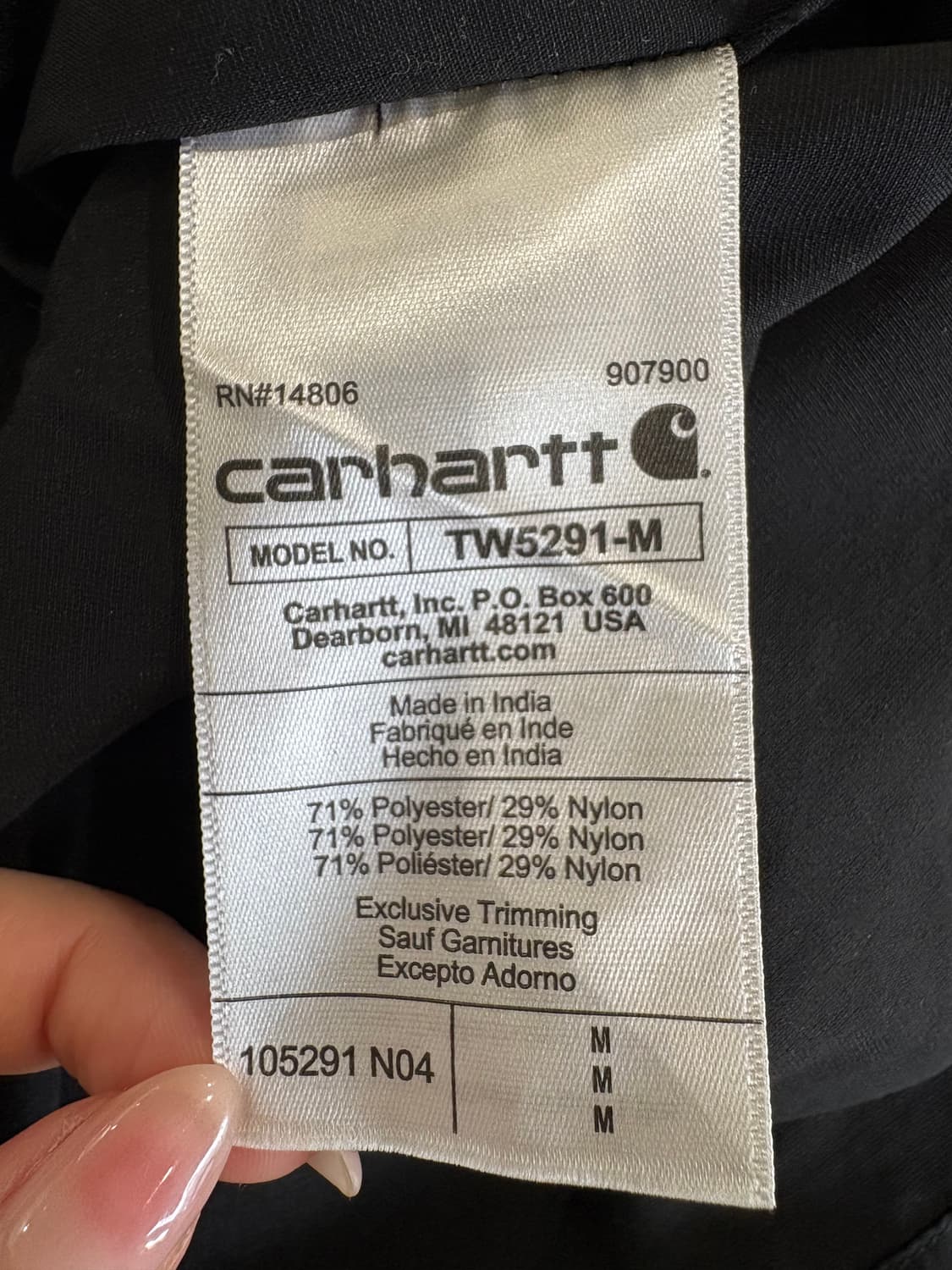 칼하트 릴렉스핏 라이트웨이트 셔츠 상품이미지5