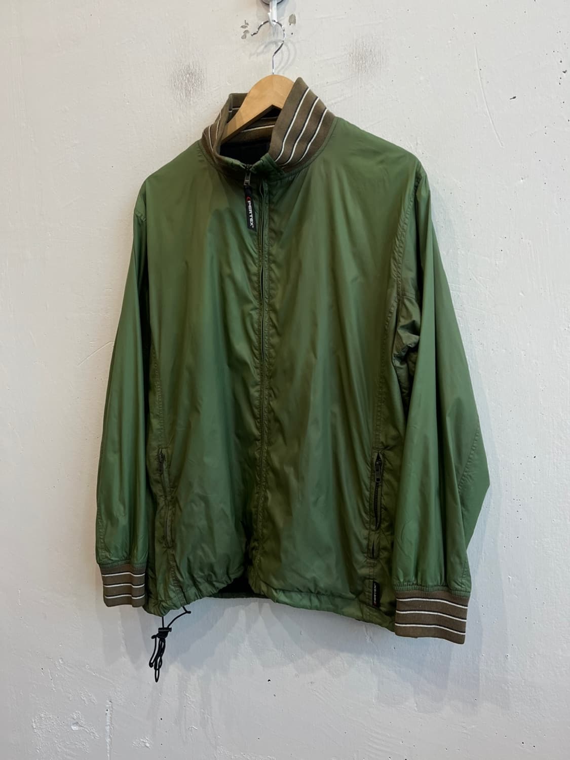 SHIPS 나일론 블루종 자켓 카키 상품이미지1