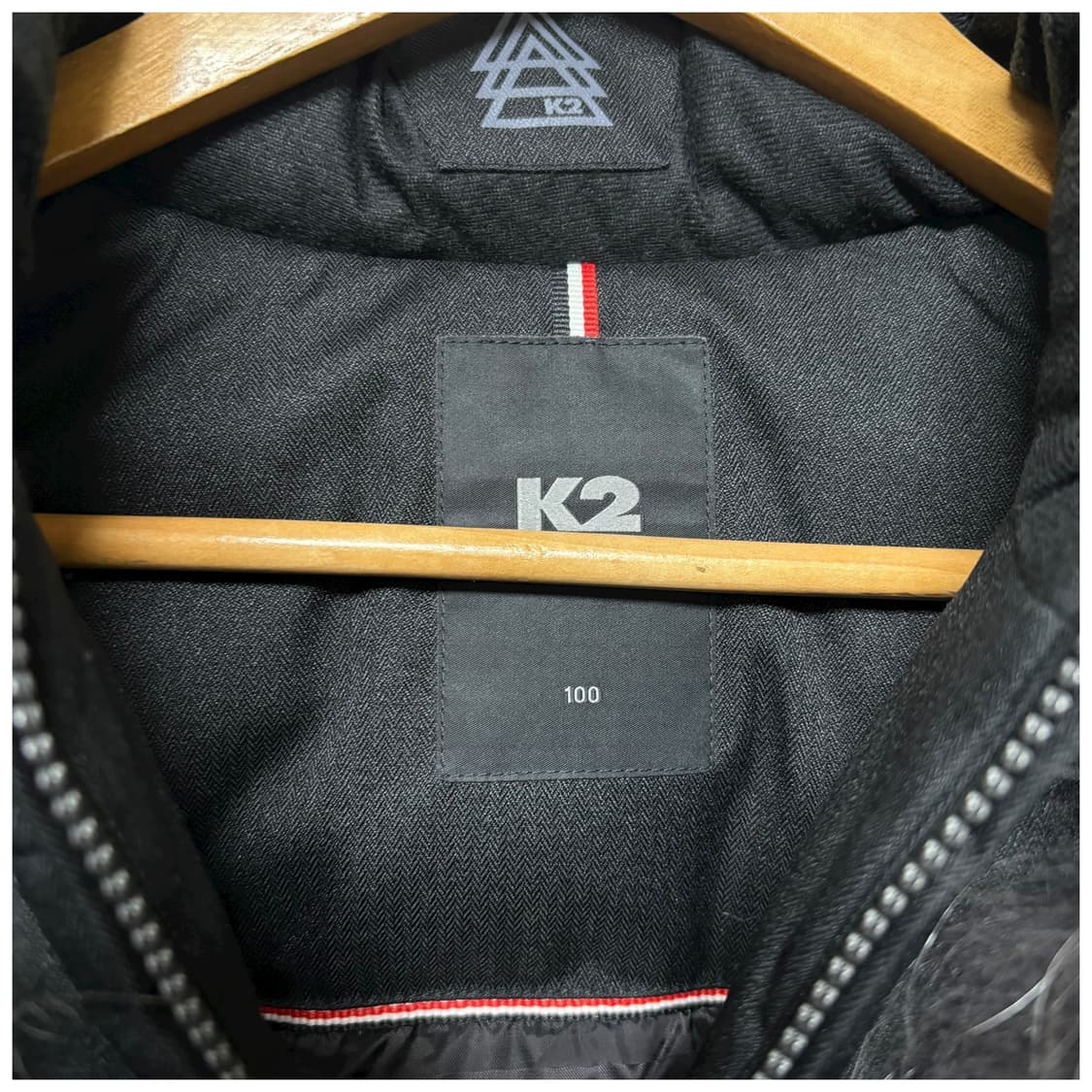 K2 구스다운 거위털 가죽배색 벨트패딩 상품이미지6