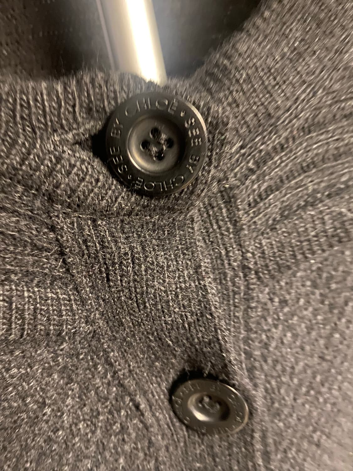 씨 바이 끌로에 (See by Chloe)블랙 퍼프 가디건 상품이미지6