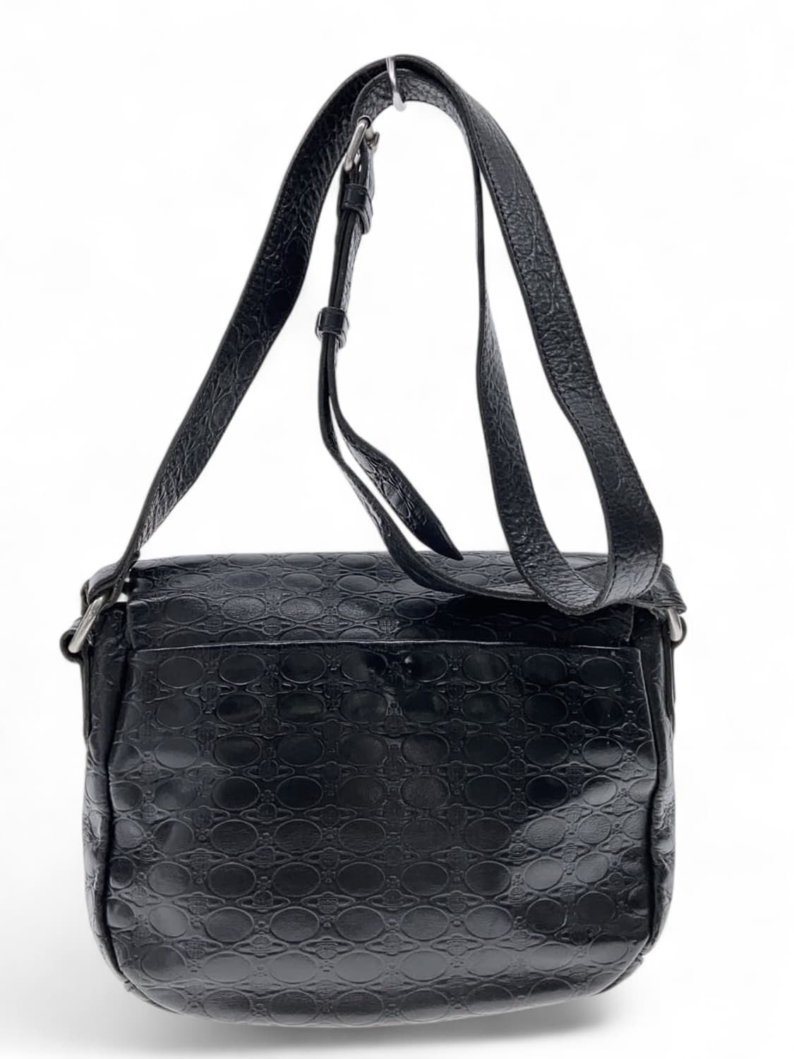 비비안 웨스트우드 로고 패턴 소가죽 숄더백 상품이미지3