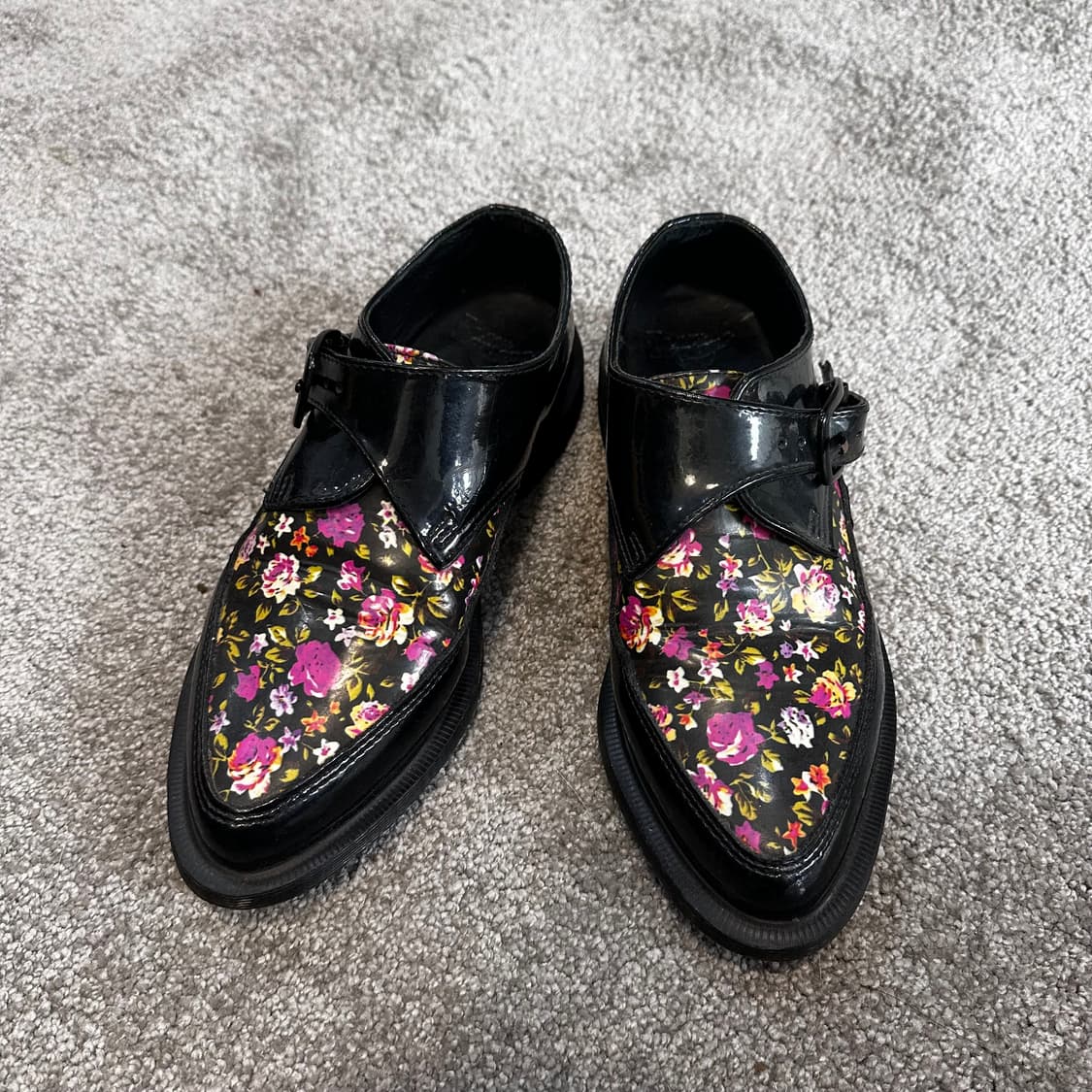 닥터마틴 플라워패턴 몽크 클리퍼235 상품이미지1