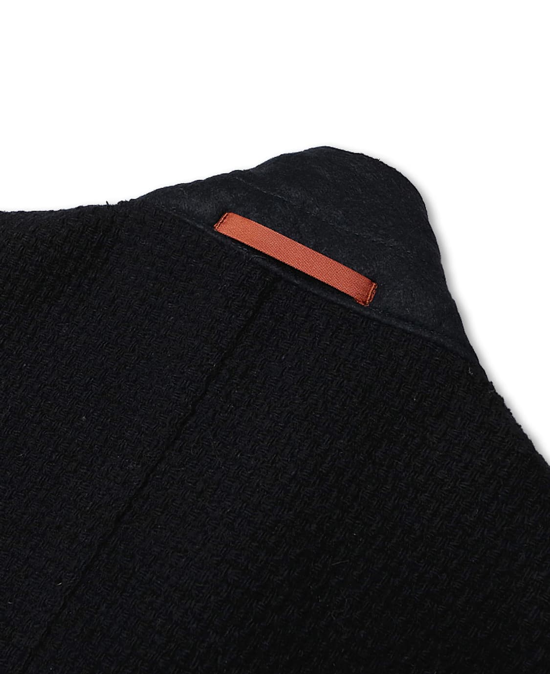 몬테도로 [Montedoro] 다크 네이비 울 나일론 트위드 탑 코트 상품이미지5