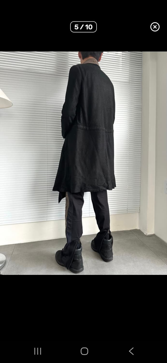 아이작 세럼 디어스킨 드레이프 레더 자켓 상품이미지10