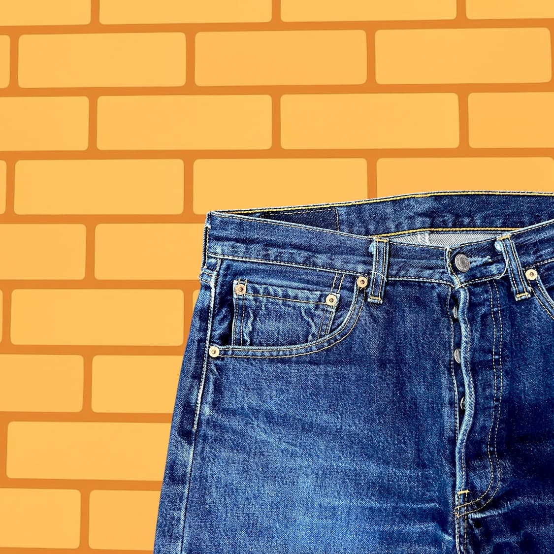 00s 리바이스 501 데님 팬츠 (30) 상품이미지5