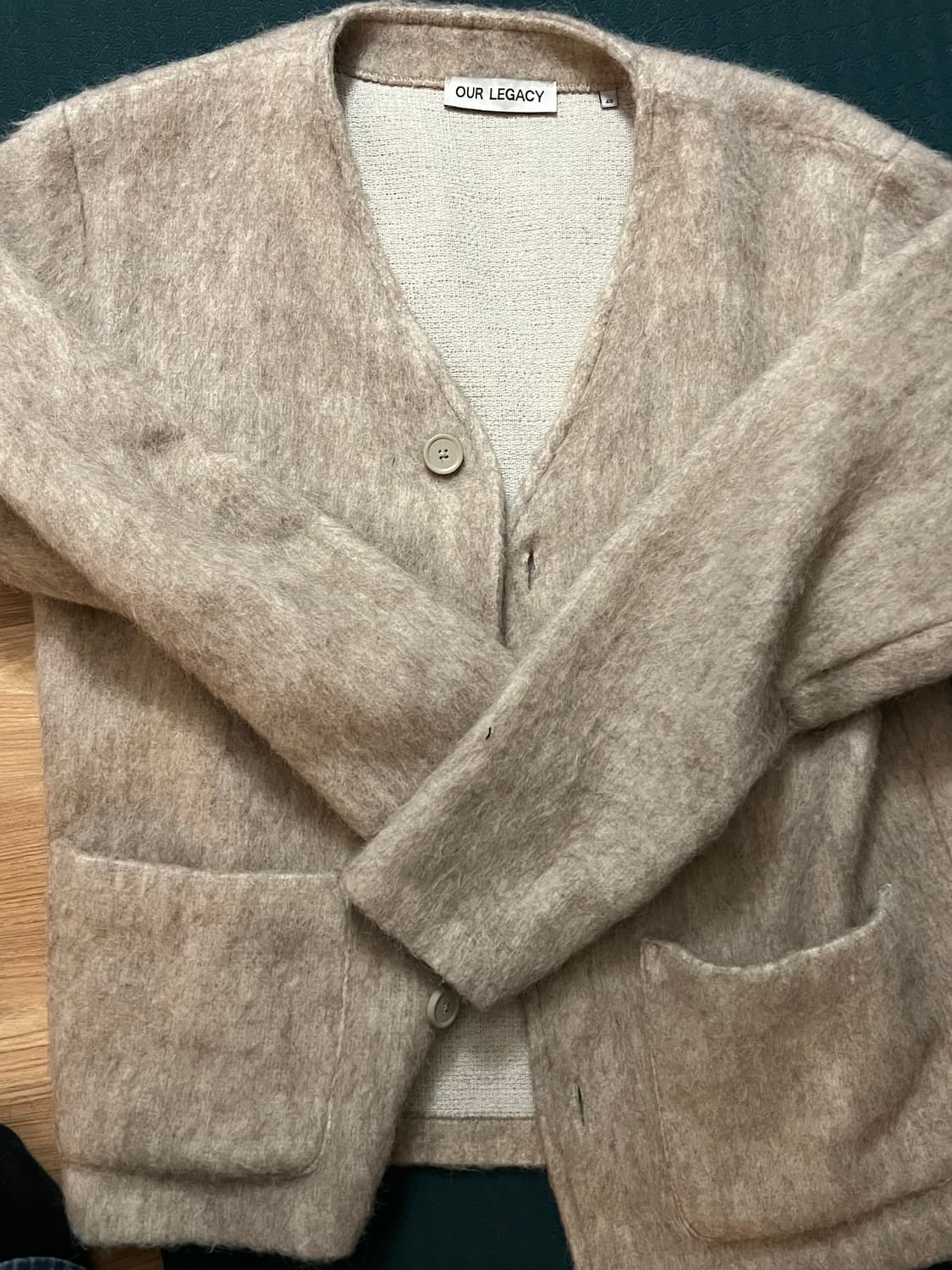 48) 아워레거시 모헤어 가디건 상품이미지2